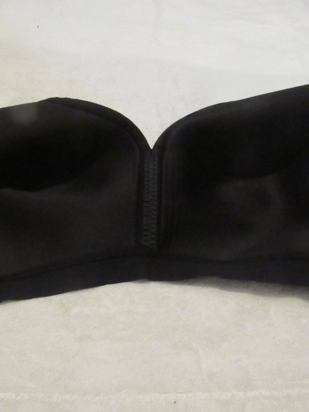 Cacique Black Lightly Lined No Wire Bra Size 44DD - Picture 4 of 6